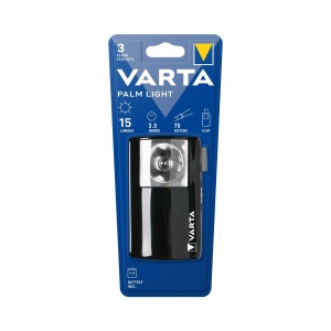 Lanterna LED VARTA Palm Light, 75m, cu clip de prindere, metalica - Img 3