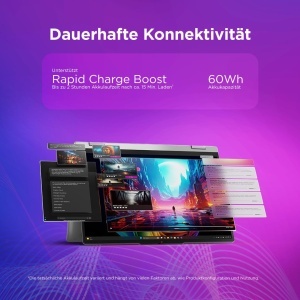 Laptop 2in1 Lenovo IdeaPad 5i 15.3 Touchscreen Intel Core Ultra 5 16GB RAM 512GB SSD Gri - Img 6