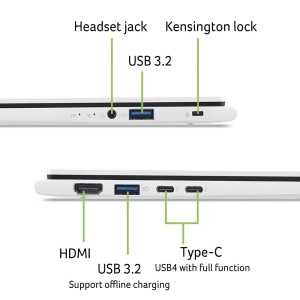 Laptop Acer Swift Edge 14 AI, Intel Core Ultra 9, 32GB RAM, 1TB SSD - Img 5