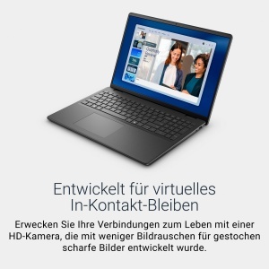 Laptop Dell 16 DC16255, AMD Ryzen 7, 16GB RAM, 1TB SSD, Carbon Black - Img 5