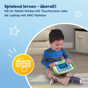 Laptop educational VTech 2-in-1 cu touchscreen, 5 moduri de joc, pentru copii 3-6 ani - Img 3