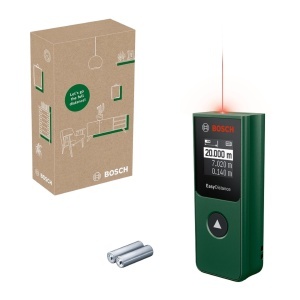 Laser de masurat Bosch EasyDistance 20, precizie 3 mm, masuratori pana la 20 m