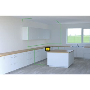 Laser de nivelare Stanley Cubix STHT77499-1, linie verde, auto-nivelare, interior, IP50 - Img 10