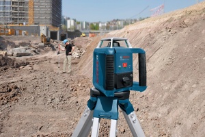 Laser rotativ Bosch GRL 400 H Profesional auto-nivelare raza maxima 400 m - Img 2