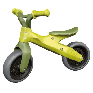 Laufrad Chicco Eco Green Hopper, 18-36 luni, 80 plastic reciclat, roti anti-pana