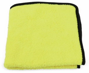 Laveta din microfibra Dunlop 40 x 40 cm, galbena, pentru curatare auto - Img 2