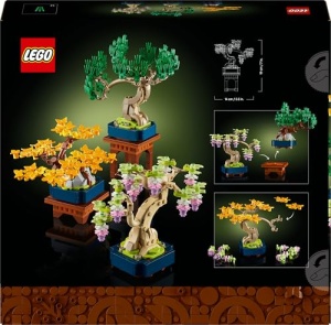 LEGO Botanicals Mini-Bonsais 10373 Ginkgo Schwarzkiefer si Blauregen Decoratiuni DIY - Img 10