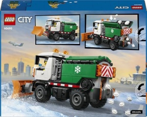 LEGO City 60490 Masina de Deszapezire cu Lama Mobila si Functie de Imprastiere - Img 13