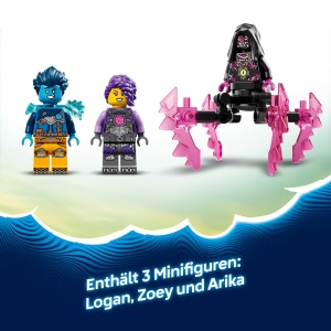 LEGO DREAMZzz 71512 Set 2-in-1 Krokodil U-Boot Transformabil 1107 Piese - Img 6