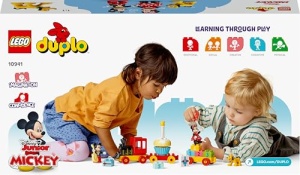 LEGO DUPLO 10941 Disney Mickey si Minnie Tren aniversar cu figurine si accesorii - Img 11
