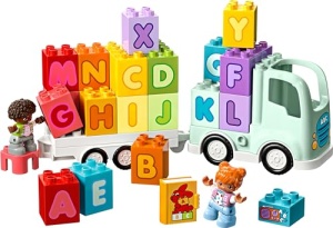 LEGO DUPLO ABC-Lastwagen 10421 Camion cu Litere si Figurine pentru Copii 2 - Img 9