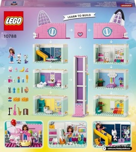 LEGO Gabbys Dollhouse 10788 Casa de Papusi cu 4 Etaje Figurine si Accesorii - Img 13