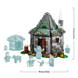 LEGO Harry Potter Hagrids Hutte 76428 Set cu Figurine si Accesorii Magice - Img 9