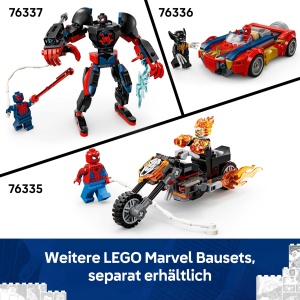 LEGO Marvel Mech Duel Spider-Man vs Doc Ock 76338 Set cu 315 Piese si 3 Minifigurine - Img 7