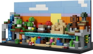 LEGO Minecraft Mini-Biome 21589 Set Creativ cu 5 Biome si 5 Microfiguri - Img 9