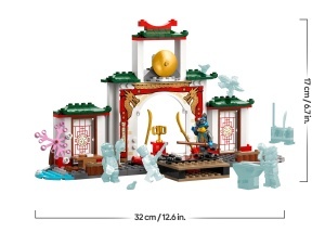 LEGO NINJAGO Spinjitzu-Tempel 71831 Set Constructie cu Minifigurine si Dragon - Img 8