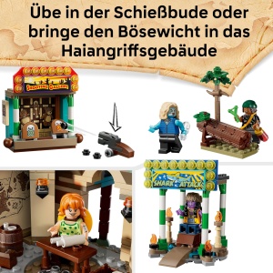 LEGO ONE PIECE 75638 Showdown Arlong Park Set Interactiv cu 5 Minifigurine si Pagoda - Img 4