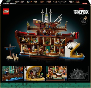 LEGO ONE PIECE Baratie Restaurant Plutitor 3402 Piese 10 Minifigurine - Img 10