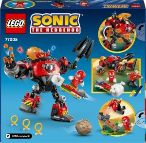 LEGO Sonic 77005 Knuckles vs Dr Eggman Mech cu Minifigurine si Accesorii Interactive - Img 8