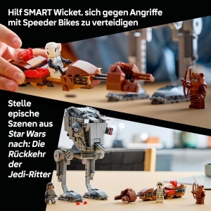 LEGO Star Wars 75424 AT-ST Interactiv cu Minifigurine si Functii SMART - Img 3