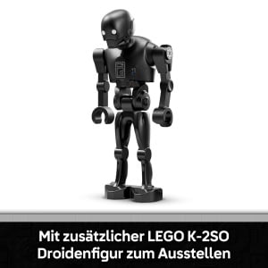 LEGO Star Wars 75434 Droid K-2SO Figurina de Constructie si Expozitie 845 Piese - Img 5