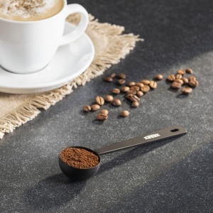 Lingura de cafea Xavax din otel inoxidabil, 14,5 cm, neagra - Img 6
