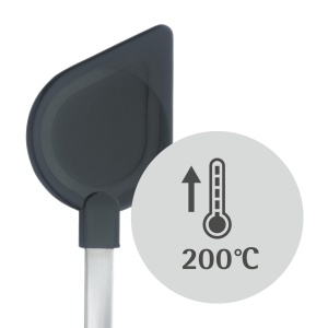 Lingura de gatit WMF Profi Plus 32 cm, otel inoxidabil Cromargan partial mat, silicon sigur pentru masina de spalat vase, rezistent la caldura pana la 200degC - Img 3