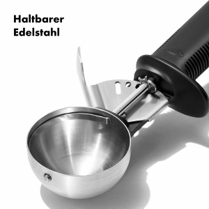 Lingura de inghetata OXO cu mecanism de eliberare, ergonomica, BPA-free - Img 2