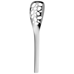 Lingura de servire WMF Nuova perforata otel inoxidabil Cromargan lustruit se poate spala in masina de spalat vase lungime 25 cm