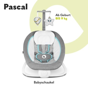 LIONELO Pascal Baby Rocker, vibratii blande, 5 melodii, carusel de jucarii cu jucarii de plus interactive, perna, spatar reglabil, sistem de economisire a energiei (GRI SCANDI) - Img 2