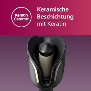 Lockenstab Automat Philips 8000 Series BHB87600, 27 Optiuni Styling, Negru - Img 2