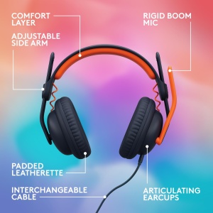 Logitech Zone Learn Headset On-Ear pentru Copii Albastru Conexiune 35 mm AUX - Img 8