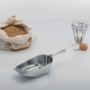 Lopata de masurare Westmark Hygia, capacitate 1100 ml, aluminiu, argintie - Img 6
