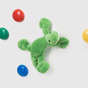 Magnet Gecko Lizzy - Schaffer 3548 - Plus moale, 11 cm, verde - Img 2