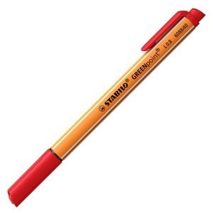 Marker STABILO GREENpoint, varf 0.8 mm, 6 culori disponibile, material biobazat - Img 2