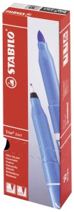 Marker STABILO Trio 2 in 1 - Filzstift si Fineliner, 11 culori, 0,5 mm si 2,0 mm - Img 6