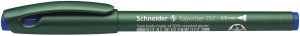 Marker tip stilou Schneider Topwriter 157, 0,8 mm, 10 bucati, culoare albastra - Img 2