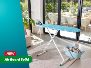 Masa de calcat Leifheit Air Board M Solid, 120 x 38 cm, usor si ajustabil - Img 3