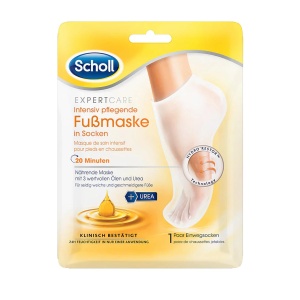 Masca de picioare Scholl Expertcare cu 3 uleiuri valoroase hidratare intensa 1 pereche sosete de unica folosinta