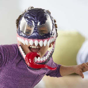 Masca Venom Hasbro pentru copii, cu limba mobila, ajustabila - Img 4