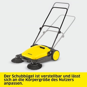 Masina de curatat Karcher S 3 Twin 2-in-1, latime de lucru 650 mm, capacitate 16 l - Img 3