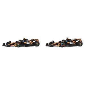 Masina de curse Hot Wheels Premium McLaren F1 164 - 2er-Pack, Detalii autentice - Img 2