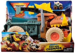 Masina de Curse Mini Jams Megalodon Mad Hog Chomper 187 cu 2 Barili - Img 2