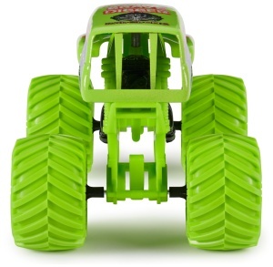 Masina de curse Monster Jam Grave Digger, metal, 124, cu suspensie functionala - Img 6