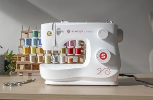 Masina de cusut Singer Initiale II 8 programe LED sistem bobina verticala - Img 3