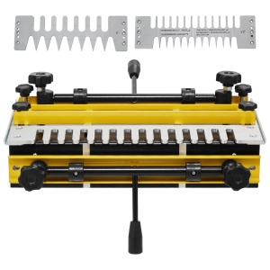 Masina de frezat VEVOR, 31 cm, 5 freze, 3 sabloane, pentru imbinari din lemn - Img 9