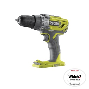 Masina de gaurit combinata cu acumulator fara perii RYOBI de 18 V ONE+ RPD18BL2-0, cuplu maxim 95 Nm, 24 de setari de cuplu, mandrina fara cheie de 13 mm, G5 GripZone, fara baterie si incarcator - Img 11