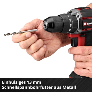Masina de gaurit cu percutie Einhell TP-CD 1870-C Li-i BL-Solo, 70 Nm, 2 trepte, fara acumulator - Img 9