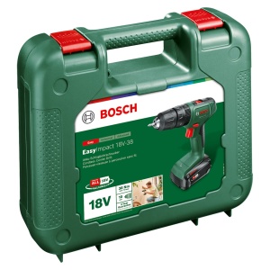 Masina de gaurit si insurubat Bosch EasyImpact 18V-38 18V 25 Ah cu LED si 2 trepte de viteza - Img 7