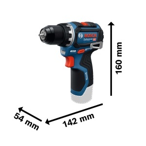 Masina de gaurit si insurubat Bosch GSR 12V-32 Motor fara perii Control KickBack 2 acumulatori 20 Ah - Img 6
